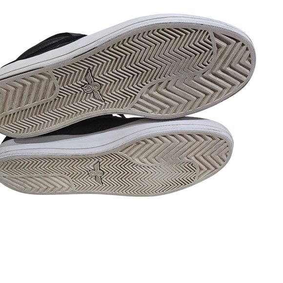 Creative Recreation Mens High-Top Black Leather Sneakers Size 11 Medium - Picture 8 of 9